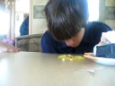 mario eating his cupcakeee