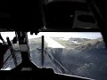 Crazy Saba Landing (cockpit view). Crazy Saba Landing (cockpit view).