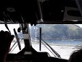 Crazy Saba Landing (cockpit view).