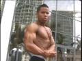 Bodybuilding - Bodybuilder Jonathan Irizarry poses