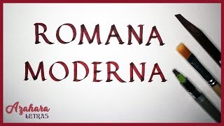 4 - Caligrafía Romana Moderna Mayúscula