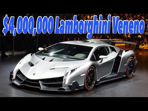 INSANE Lamborghini Veneno Amazing Sound Revving Engine