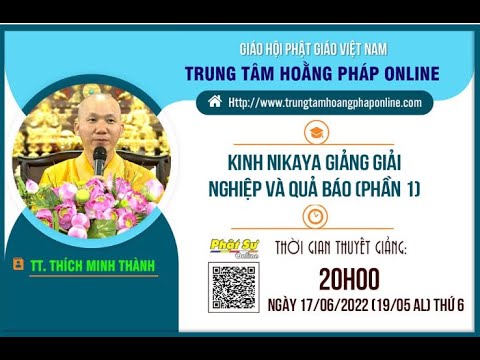 Kinh NIKAYA Giảng Giải - Nghiệp & Quả Báo 1