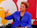 Principais trechos da entrevista de Dilma ao programa Roda Viva, da TV Cultura