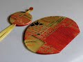Antique Japanese Bakelite Kanzashi Set Hairpin  Comb