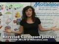 Recycled Cardboard Journal