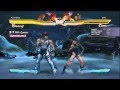 Street Fighter X Tekken Steve Hwoarang Combo Exhibition