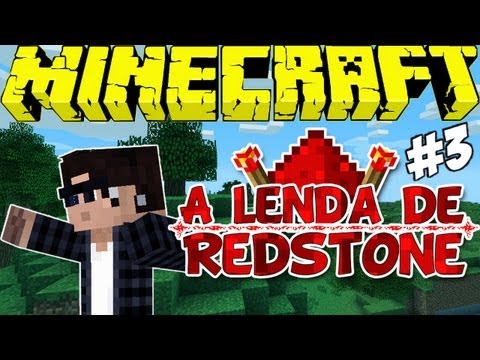 Esconderijo Hiper Mega Secreto! - A Lenda de Redstone #3