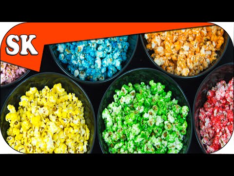 Rainbow Popcorn - How to make Popcorn Series 03 - Rainbow S09