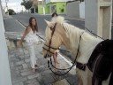 Ramon e Renata \"lutando\" pra dar agua pro ca\ Ramon e Renata \"lutando\" pra dar agua pro ca\