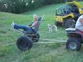 Nuevo invento para dar giros a la velocidad de una cuatrimoto