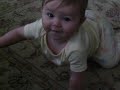 Sydney is crawling!