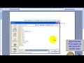 Cara menyimpan File Baru di MS.Word 2003 Cara menyimpan File Baru di MS.Word 2003