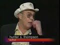 Hunter shmoozes about Dubya