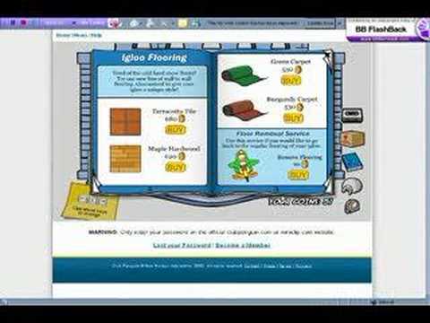 Snow Globe in Club Penguin