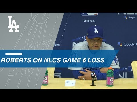 Video: NLCS Gm6: Roberts on loss, facing Chacin in Game 7