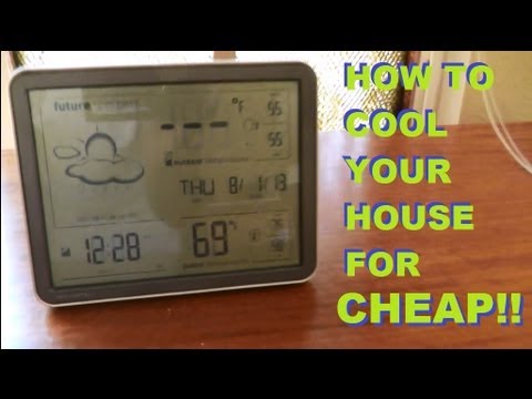 how to cooling house