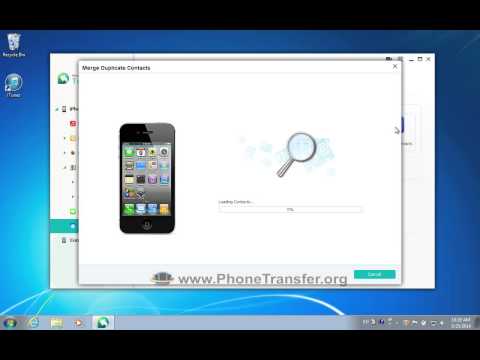 how to eliminate iphone contacts duplicates
