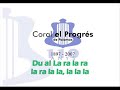 nit meravellosa   karaoke   coral el progrés de palamós
