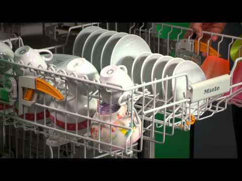 how to load a miele dishwasher