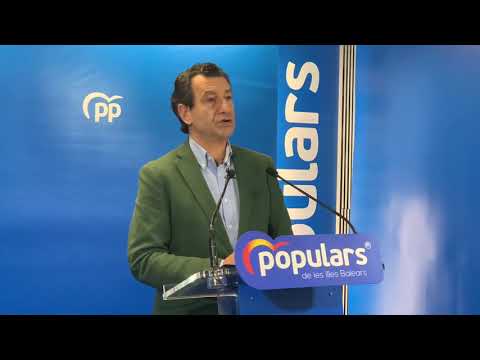 Company anuncia que el PP revocará el cambio de calles de Palma en el Pleno de mañana