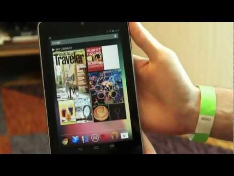 Eerste hands-on video van de Nexus 7