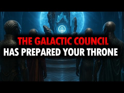 CHOSEN ONE, THE GALACTIC COUNCIL HAS PREPARED YOUR THRONE 👽👁👑