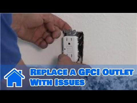 how to repair a gfci plug
