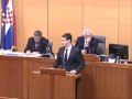 Predsjednik SDP-a Zoran Milanović govori u Saboru o prijedlogu proračuna za 2010. godinu 1. dio