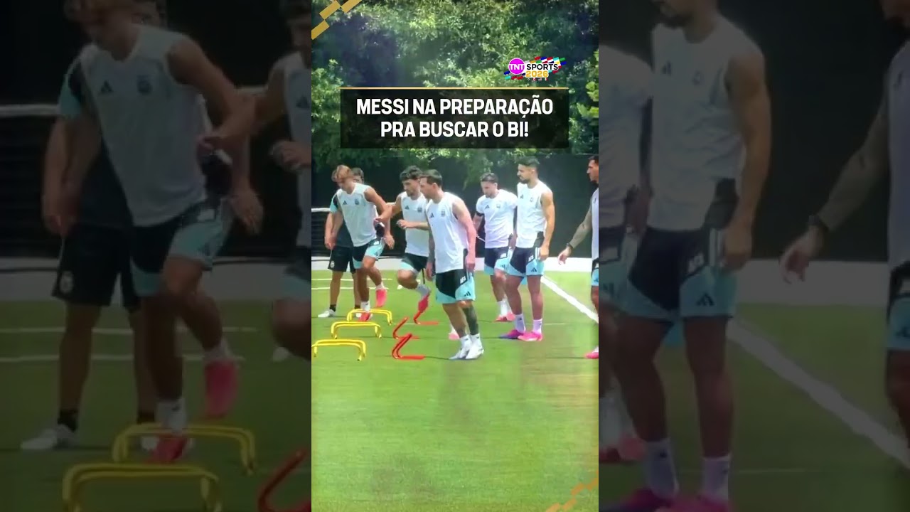 MESSI TÁ CHEGANDO FORTE PRA BUSCAR O BICAMPEONATO!! 🇦🇷🐐 #shorts