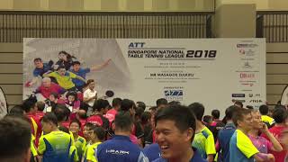 ATT Singapore National Table Tennis League 2018