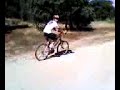 11 08 08  montando en bici por el monte de boadilla