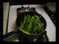 stir-fry with yu choy.wmv