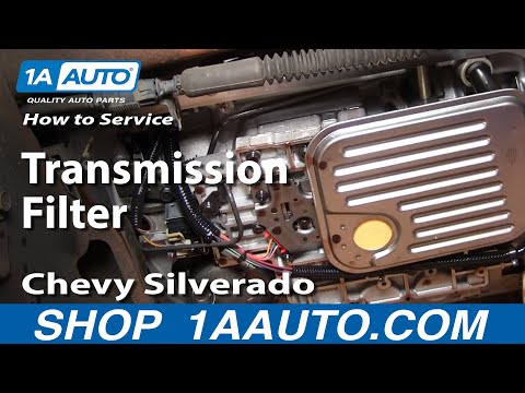 How To Service Transmission Filter Silverado Sierra 2500HD 6.0L 00-06 1AAuto.com