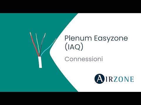 Plenum Easyzone (IAQ) - Connessioni