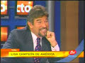 emotiva entrevista que le hace carlos vera a rodrigo paz despues de la consecucion del titulo de liga de quito como campeon de la copa libertadores 2008