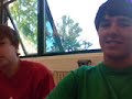 Sam And Robert In Class On The First Day Of 9th Grade