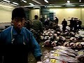 Tsukiji, Japan, fish market after tuna auction Tsukiji, Japan, fish market after tuna auction