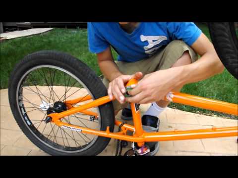 how to attach a bmx seat