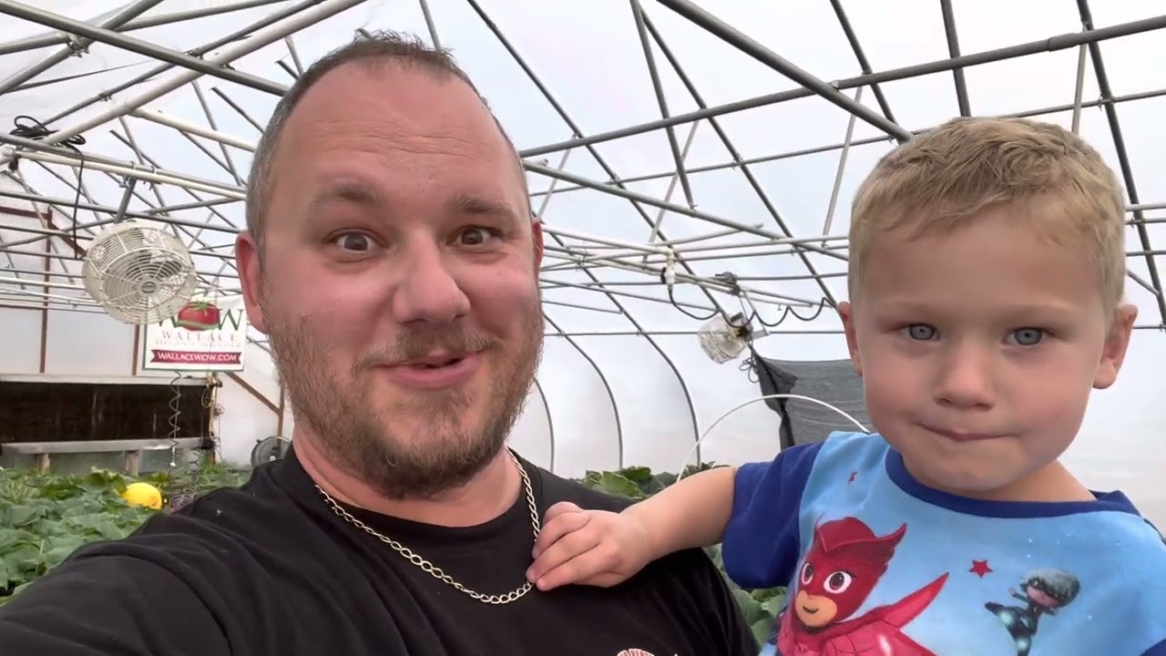 Maxwell names the pumpkins!