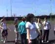 Eimear and Amy dancing