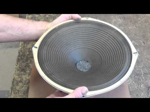 how to repair speaker cone
