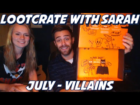 LOOT!!! - So Sarah's guest starring in our first LootCrate! If you guys wanna see more of this, be sure to crush that like button! Also, 3000 likes and Sarah gets the socks! Join Lootcrate: http://mbsy.co/...