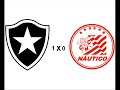 Botafogo 1×1 Náutico (brasileirão 2008)