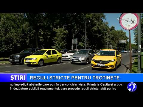 Reguli stricte pentru trotinete