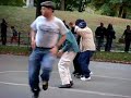 Old man loves to dance