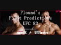 UFC 83 Serra St Pierre - Starnes vs Quarry prediction