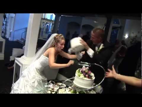 WATCH: Worst Bride and Groom Cutting of the Cake EVER