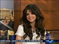 Selena Gomez on CW11 Morning News