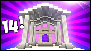 14 Awesome NETHER PORTAL Designs & Ideas! - Minecraft